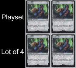 MTG Playset (4) - Final Fantasy - Monk's Fist #265 -h452 - Image 1