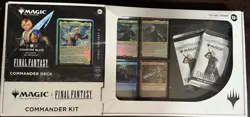 Magic The Gathering MTG FF Final Fantasy Commander Kit Costco SEALED - Image 1