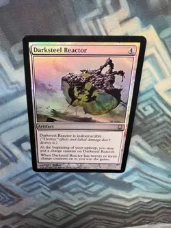 MTG Foil Darksteel Reactor EX/LP+ Darksteel - Image 3