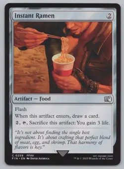 MTG Playset (4) - Final Fantasy - Instant Ramen #259 -g605 - Image 2