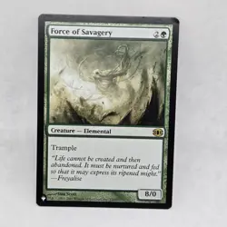 Force of Savagery - Light Play MTG The List LP Single Card - Image 2
