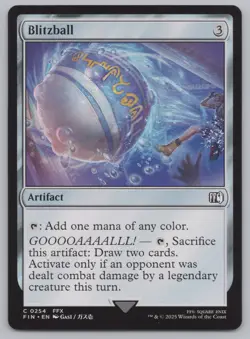 MTG Playset (4) - Final Fantasy - Blitzball #254 -g604 - Image 2