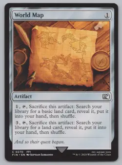 MTG Playset (4) - Final Fantasy - World Map #270 -g603 - Image 2