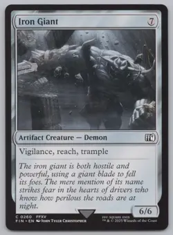 MTG Playset (4) - Final Fantasy - Iron Giant #260 -g602 - Image 2