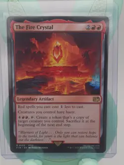 MTG Final Fantasy the Fire Crystal #0135 Fin R Non-Foil Card - Image 1