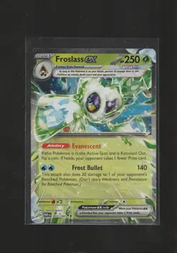 Holo Froslass ex - 003/182 Double Rare Paradox Rift Pokemon TCG -W85 - Image 1