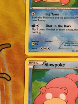 D1005 POKEMON TCG DARK EXPLORERS SLOWBRO 24 SLOWPOKE 23 3X LP-DMG - Image 3