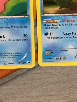 D1005 POKEMON TCG DARK EXPLORERS SLOWBRO 24 SLOWPOKE 23 3X LP-DMG - Image 5