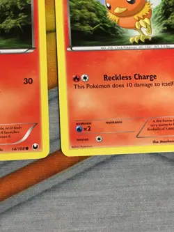 D1004 POKEMON TCG DARK EXPLORERS COMBUSKEN 16 TORCHIC 15 14 2X MP-DMG - Image 5