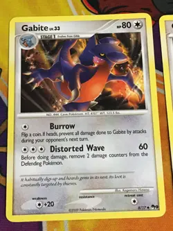 D1002 POKEMON TCG POP SERIES 9 PROMO GIBLE 14 2X GABITE 8 NM-DMG - Image 2