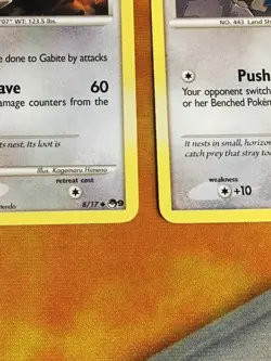 D1002 POKEMON TCG POP SERIES 9 PROMO GIBLE 14 2X GABITE 8 NM-DMG - Image 5