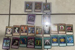 Yugioh Exodia The Forbidden One YGLD-ENA Set Of 3 And Other Cards - Image 2