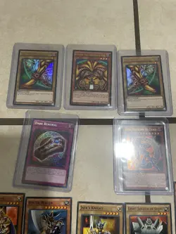 Yugioh Exodia The Forbidden One YGLD-ENA Set Of 3 And Other Cards - Image 3