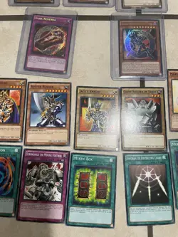 Yugioh Exodia The Forbidden One YGLD-ENA Set Of 3 And Other Cards - Image 5