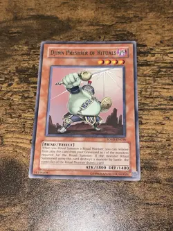 Yugioh! 1x Djinn Presider of Rituals - SOVR-EN038 - Rare - Unlimited Edition - Image 1