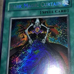 Yugioh Dark Magic Curtain Pp01 Foil Lines Misprint Lp - Image 5