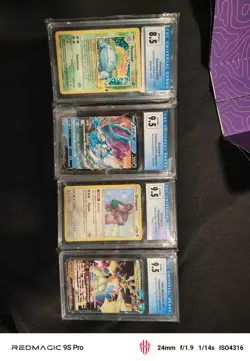 Pokemon Card Lot of 4 Graded CGC Collection - Image 1