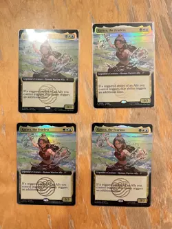 Magic The Gathering 4X Avatar Katara The Fearless Promo Card SDCC 2025 IN HAND - Image 1