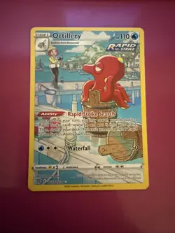 Octillery TG03/TG30 Full Art NM/M Brilliant Stars Trainer Gallery Pokemon Card - Image 1