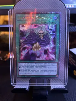 Yu-Gi-Oh Lullaby of Obedience Quarter Century Secret Rare Card RA04-EN085 - Image 1