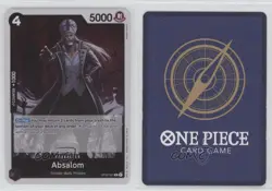 2023 One Piece Card Game: Wings of Captain OP06 Absalom #OP06-081 0c3 - Image 3