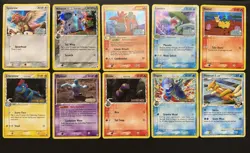 Pokemon Card 59 Card Lot Crystal Dragon Legend Diamond Pearl Holo Rev Holo NM-MP - Image 3