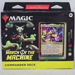 March of the Machine Commander Deck - Call for Backup MOM MTG - Image 1