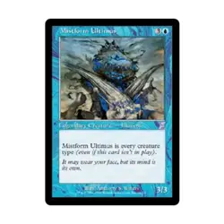 WOTC MtG Time Spiral Mistform Ultimus (R) (Foil) NM - Image 1