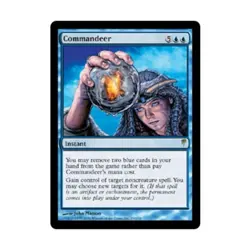 WOTC MtG Coldsnap Commandeer (R) EX - Image 1