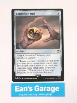 MTG Confession Dial 0173 WHO Universes Beyond: Doctor Who Rare - Mint - Image 1