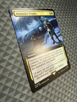 MTG Assassin’s Trophy #0166 Extended Art Rare UB: Assassin’s Creed (ACR) - Image 2