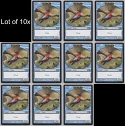 MTG (10) Drake Token - Core Set 2013 - M13 4/11 -p2 - Image 1