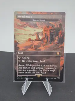 MTG LTC Lord of the Rings Commander Borderless Weathertop - Mythic - Image 1