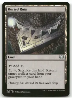 Buried Ruin 150 MTG Commander: Edge of Eternities U NM - Image 1