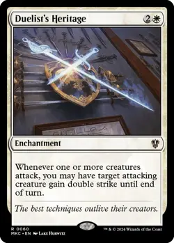 NM Duelist's Heritage, MTG, Murders at Karlov Manor, Magic the Gathering, 60 - Image 1