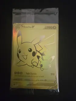 Pokemon Celebrations Pikachu V & PokeBall Gold Promos SWSH145 SWSH146 - Image 2