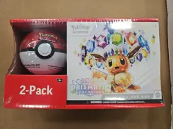 Sam's Club Pokemon Prismatic ETB and Pokeball Bundle Sealed! NEW - Image 1
