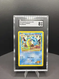 2000 POKEMON GYM CHALLENGE HOLO #13 MISTY'S GYARADOS SGC 8 - Image 1