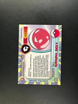 topps Chrome Pokemon TV Animation Series 2 Spectra #100 Voltorb - Image 2