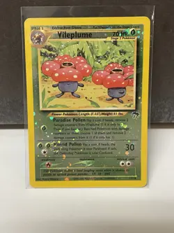 Pokemon Vileplume 17/18 Reverse Holo Southern Islands LP Promo - Image 1