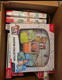 Pokemon TCG Scarlet & Violet 3.5 151 Poster Collection Box Lot Of 10 - Image 1