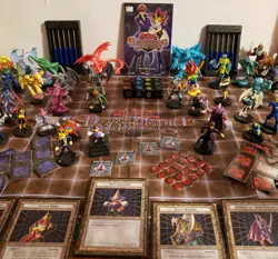 Yugioh Dungeon Dice Monsters DDM Starter Set + Many Custom Figures - Image 4