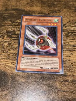 Yugioh Adhesive Explosive SOI-EN011 Rare Unlimited - LP - Image 1