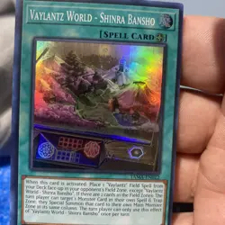 Vaylantz World - Shinra Bansho - TAMA-EN012 Super Rare Yugioh! Holo Foil Nice! - Image 1