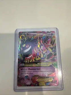 Pokemon TCG Mega-Gengar-EX Phantom Forces Holo Rare Card 35/119 - Image 1