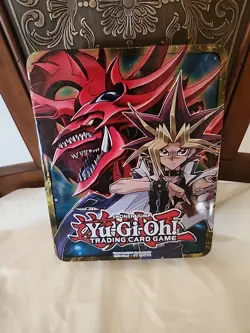 Yugioh Slifer The Sky Dragon 2016 Mega Tin TIN ONLY - EMPTY - Image 1