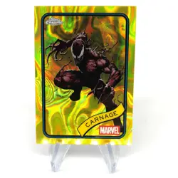 Marvel Card Carnage 173 Yellow Lava Refractor Topps Chrome 2025 [NM] - Image 1