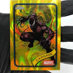 Marvel Card Carnage 173 Yellow Lava Refractor Topps Chrome 2025 [NM] - Image 2