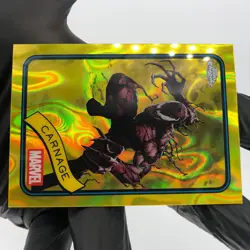 Marvel Card Carnage 173 Yellow Lava Refractor Topps Chrome 2025 [NM] - Image 5