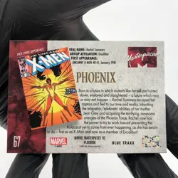 Marvel Card Phoenix Blue Traxx 67 Fleer Upper Deck Masterpieces [NM] - Image 4